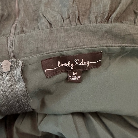 Lovely Day Hunter Green Dress - Picture 7 of 8